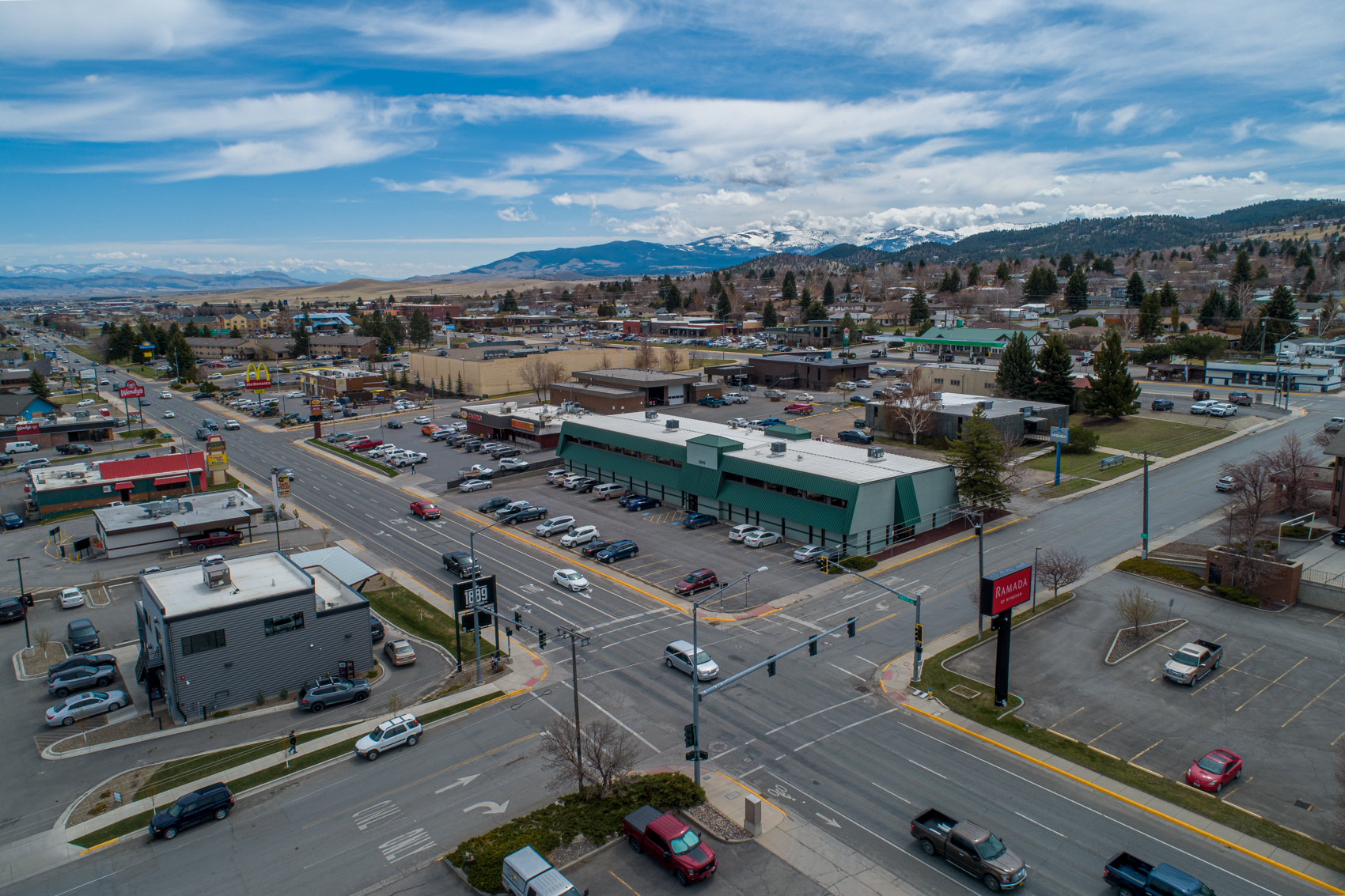 Invest in commercial real estate or buy a business in Helena Montana.